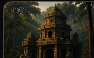 An ancient temple in the jungle